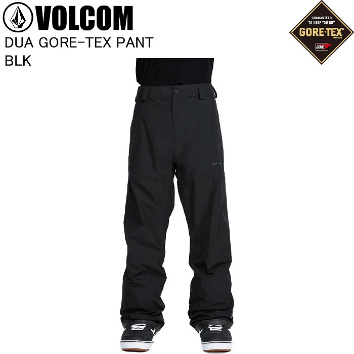 VOLCOM ボルコム G1352607 DUA GORE-TEX PANT BLK スキー スノーボード