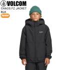 VOLCOM �ܥ륳�� I0452600 CHAOS FZ JACKET BLK ������ ���Ρ��ܡ��� ��ͷ�� ������ ���㥱�å� ����˥� �Ҥɤ� ���å�