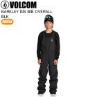 VOLCOM �ܥ륳�� I1252600 BARKLEY INS BIB OVERALL BLK ������ ���Ρ��ܡ��� ��ͷ�� ������ �ѥ�� ����˥� �Ҥɤ� ���å�