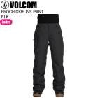 VOLCOM �ܥ륳�� H1252603 FROCHICKIE INS PANT BLK ������ ���Ρ��ܡ��� ������ �ѥ�� �ܥ륳�०���� ��ǥ����� 25-26��ǥ�