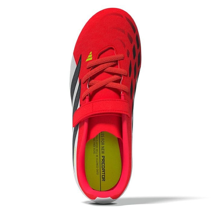 ADIDAS アディダス PREDATOR CLUB H&L TF J(レッド×ホワイト×ブラック