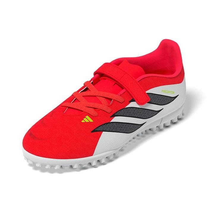 ADIDAS アディダス PREDATOR CLUB H&L TF J(レッド×ホワイト×ブラック