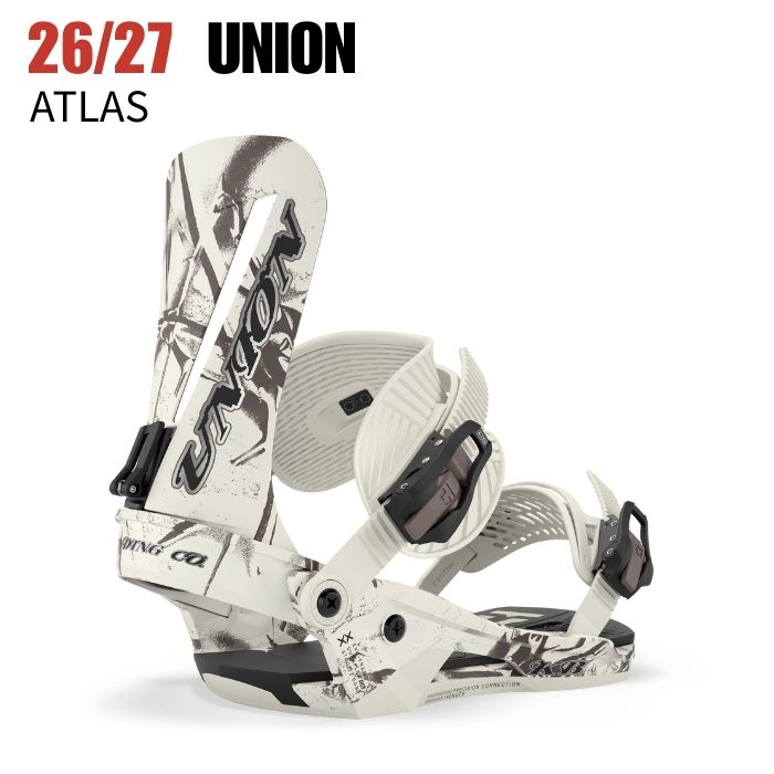 UNION ATLAS バインディング　White Mサイズ UNION ATLAS バインディング White Mサイズ UNION BINDING（ユニオン