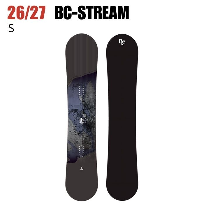 2027 BC-STREAM ビーシーストリーム S エス 26-27 カービング ボード板