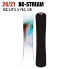 スノーボード,スノーボード板,ブランド2（スノーボード板）,BC-STREAM