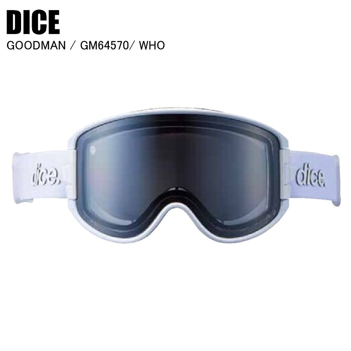新品 DICE GOOD MAN スノーボードゴーグル 25/26 DICE GOODMAN ダイス