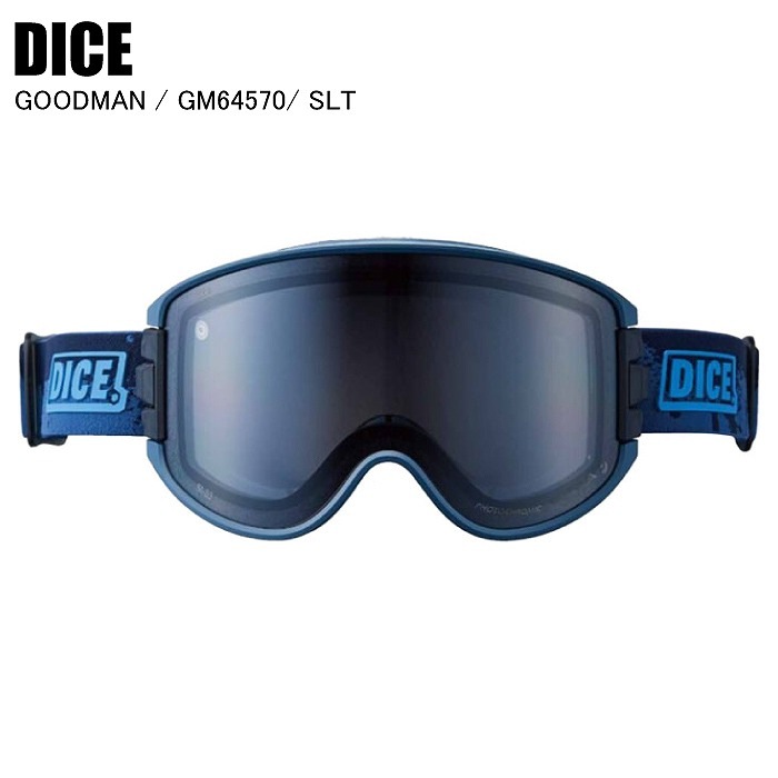 dice GM54570WGRY スノーボードゴーグル　グットマン DICE ダイス GOODMAN グッドマン SLT GM64570 スキー スノーボード 調
