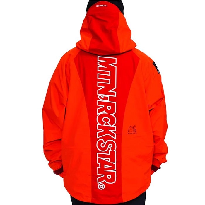 MTN. ROCK STAR スノーボードジャケット MTN.ROCK STAR マウンテンロックスター H 3 JACKET SCARLET マンロク