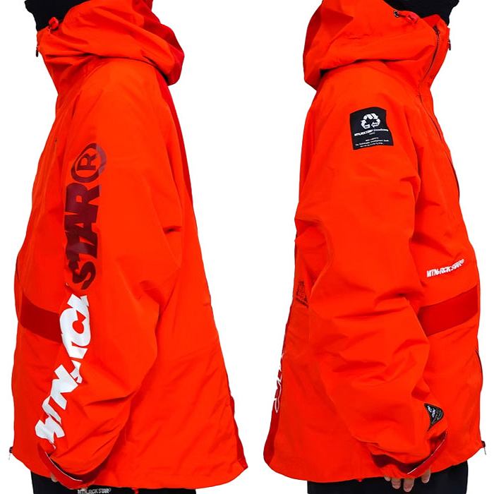 MTN.ROCK STAR マウンテンロックスター H 3 JACKET SCARLET マンロク