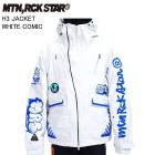 MTN.ROCK STAR �ޥ���ƥ���å������� H 3 JACKET WHITE COMIC �ޥ���� MRS HARUMAKI �ϥ�ޥ����㥱�å� HMK3 26-27��ǥ� ������
