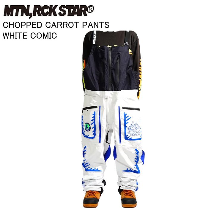 スノーボード MOUNTAIN ROCK STAR CHOPPED CARROT CITRUS MTN.ROCK STAR マウンテンロックスター CHOPPED CARROT PANTS