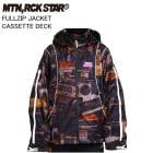 MTN.ROCK STAR �ޥ���ƥ���å������� FULLZIP JACKET CASSETTE DECK ������ ���㥱�å� ������ �ޥ���� MRS 26-27��ǥ�