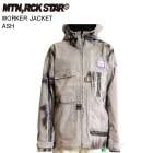 MTN.ROCK STAR �ޥ���ƥ���å������� WORKER JACKET ��������㥱�å� ASH ���㥱�å� ������ �ޥ���� MRS 26-27��ǥ�