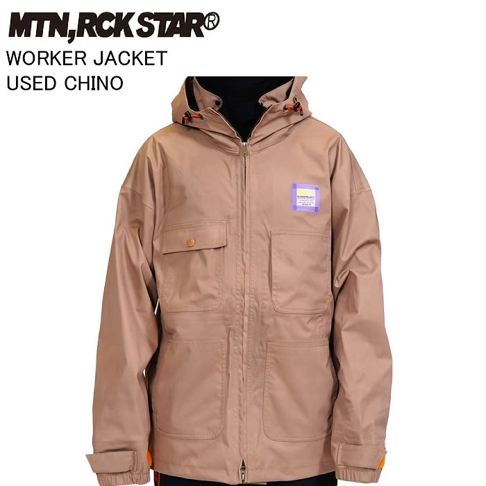 MTN.ROCK STAR マウンテンロックスター WORKER JACKET ワーカー