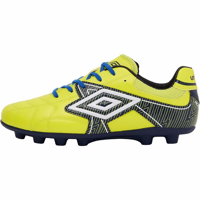 UMBRO アンブロ アクセレイター RB JR WIDE HG(イエロー×ネイビー