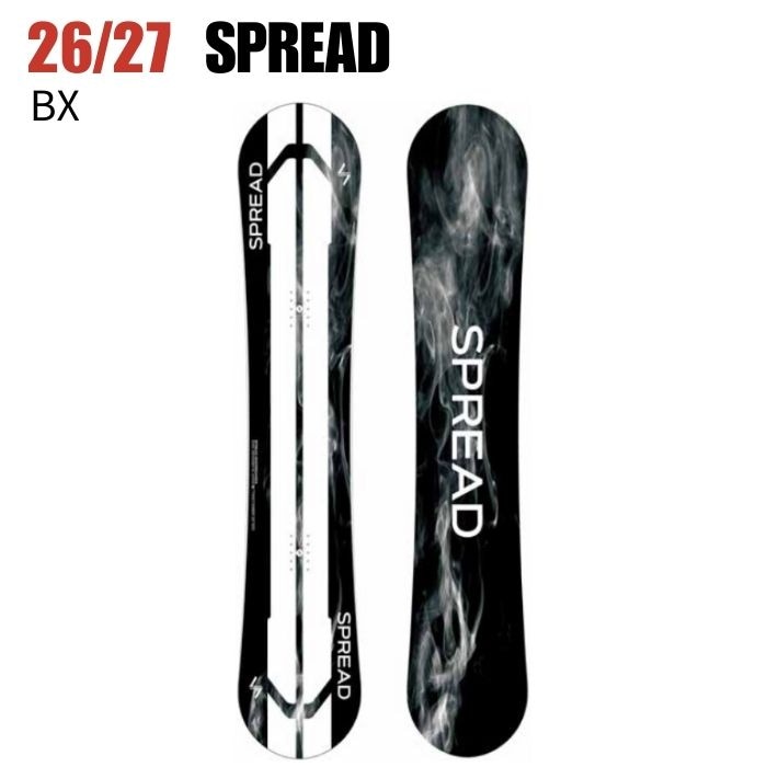 2027 SPREAD スプレッド BX 26-27 尾川慎二 グラトリ ボード板