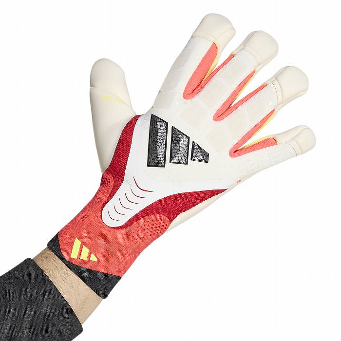 ADIDAS アディダス プレデター GK プロ ハイブリッド(ホワイト×レッド