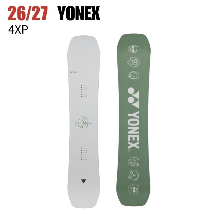 YONEX MYBEM 4XP スノーボード 157cm 2027 YONEX ヨネックス 4XP フォーエックスピー 26-27 ボード板