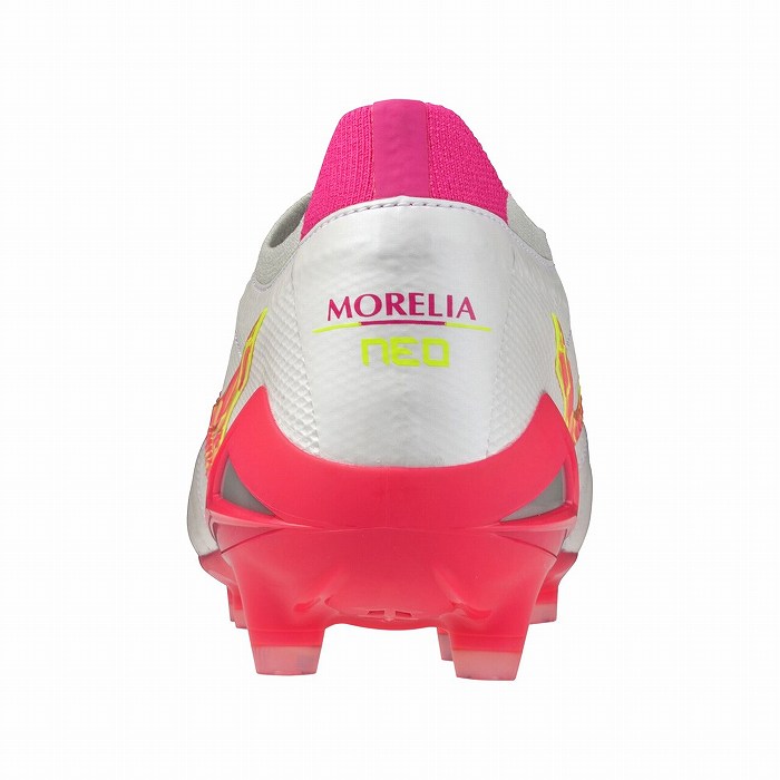 MIZUNO ミズノ MORELIA NEO 4 β JAPAN(ホワイト×ピンク) P1GA264064
