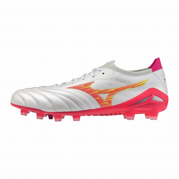 MORELIA NEO 4 ベータ　サッカーシューズ ホワイト/ブルー/ピンク MIZUNO ミズノ モレリアネオ 4 β JAPAN(ホワイト×ブルー×ピンク