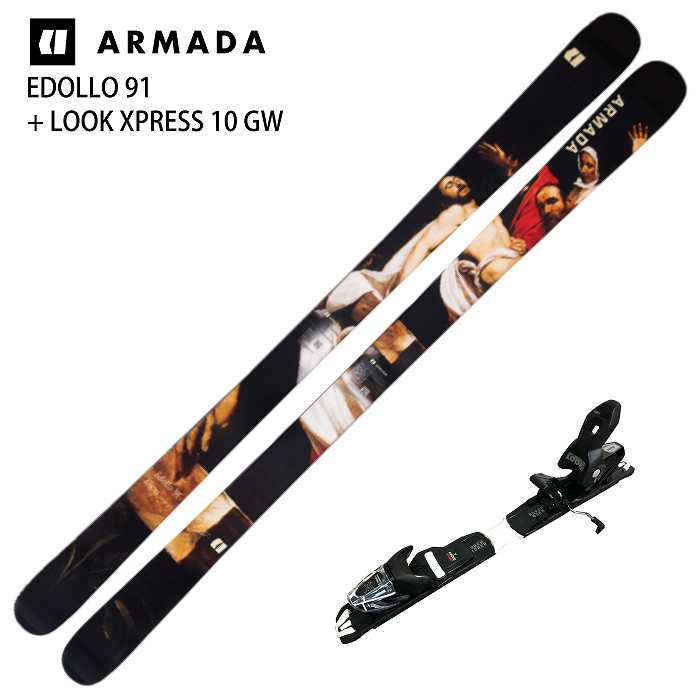 早期予約10％ポイント還元！][特典付][スキー2点セット]アルマダ