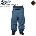 REW �����륤�����֥�塼 STRIDER WIDE FIT PANTS ���ȥ饤�����磻�ɥѥ�� BALTIC BLU ���Ρ��ܡ��� ������ �����ƥå��� 26-27