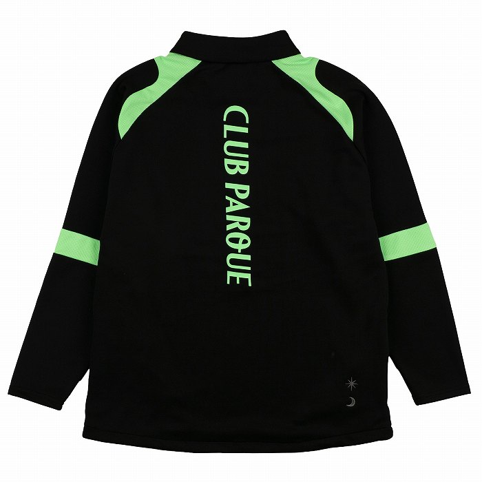 LUZESOMBRA ルースイソンブラ CP HALFZIP JERSEY TOP(ブラック