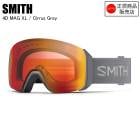 SMITH ���ߥ� 4D MAG XL 4D�ޥ����å������� CIRRUS GREY ������ ���Ρ��ܡ��� �������� Ĵ����� �����ޥݥå� SMITH��������