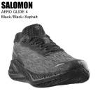 SALOMON ������� L49146900 AERO GLIDE 4 BLACK/BLACK/ASPHALT ���˥󥰥��塼�� ���������� ���祮�� ���˥�