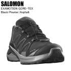 SALOMON ������� L47943300 EXAMOTION GTX BLACK/PEWTER/ASPHALT ���˥󥰥��塼�� ���������� ���祮�� ���˥�