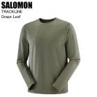 SALOMON ������� LC2649700 TRACKLINE LS TEE M GRAPE LEAF/ ���˥󥰥����� Ĺµ ���˥� ���������� ���祮��