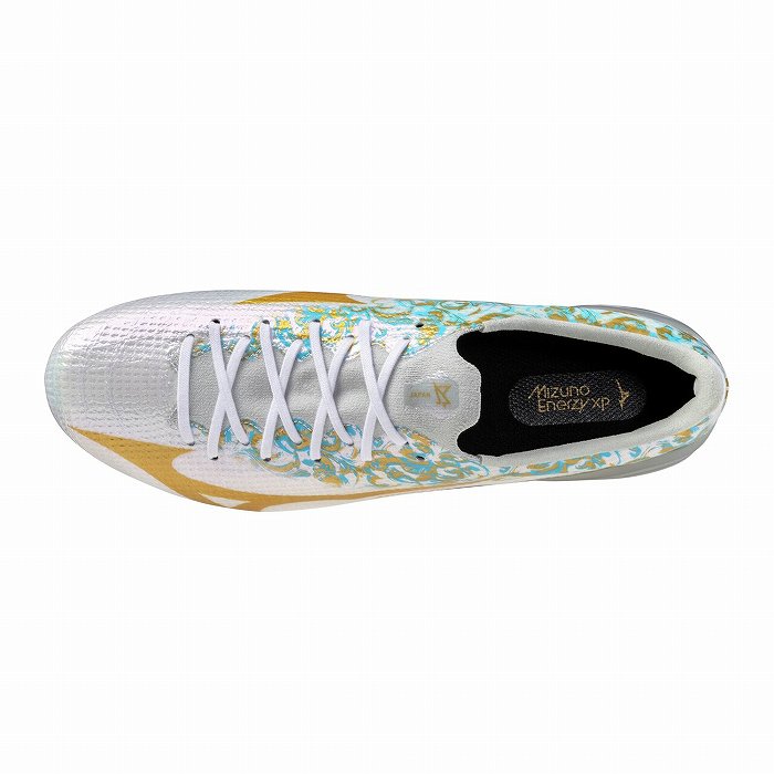 MIZUNO ミズノ アルファ 3 JF JAPAN(ホワイト×ヴィゼウブルー