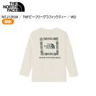 THE NORTH FACE �Ρ����ե����� NTJ12636 L/S TNF Be Free Graphic Tee WD ����˥� �ƥ�������� T����� Ĺµ �Ҥɤ���