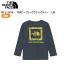 THE NORTH FACE �Ρ����ե����� NTJ12636 L/S TNF Be Free Graphic Tee UN ����˥� �ƥ�������� T����� Ĺµ �Ҥɤ���
