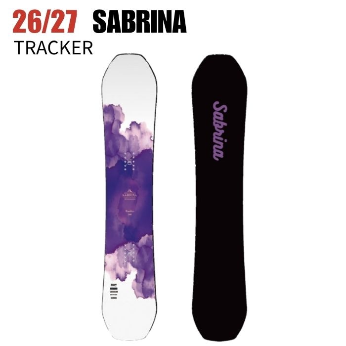 2027 SABRINA サブリナ TRACKER トラッカー 26-27 レディース ボード板