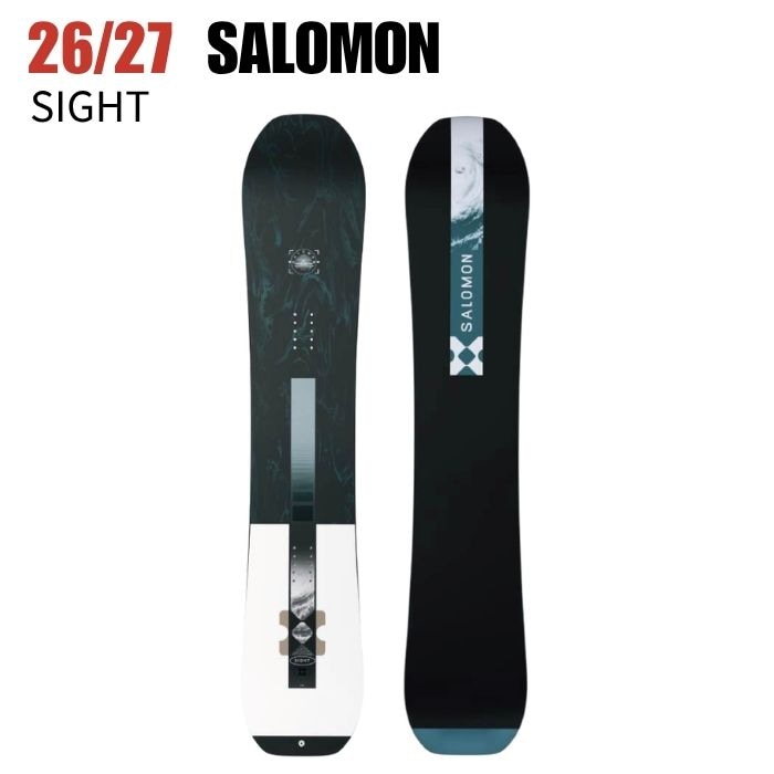 2027 SALOMON サロモン SIGHT サイト 26-27 ボード板 スノーボード