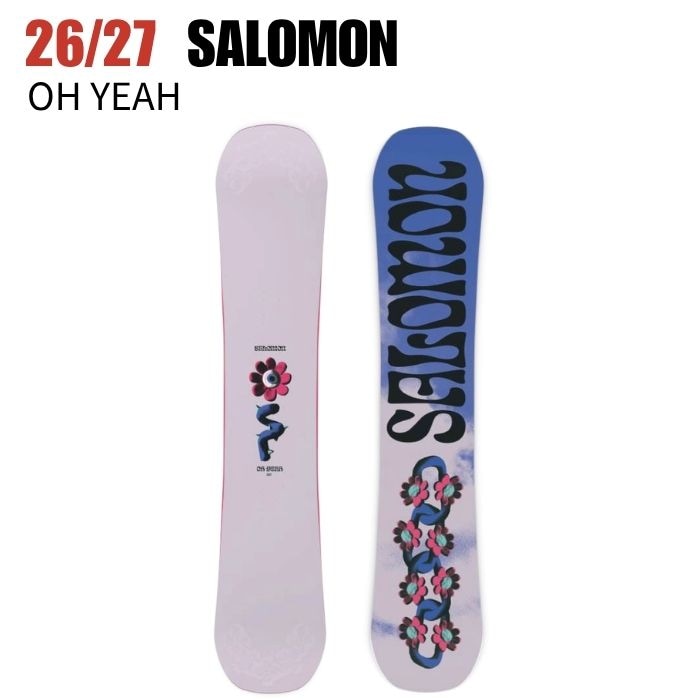 2027 SALOMON サロモン OH YEAH オーイエー 26-27 レディース ボード板