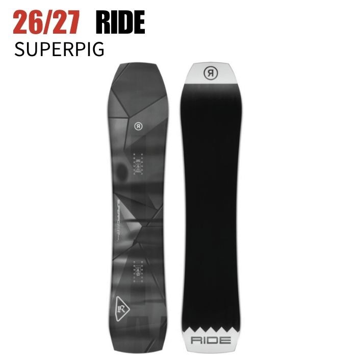2027 RIDE ライド SUPERPIG スーパーピグ 26-27 ボード板 2027 RIDE ライド SUPERPIG スーパーピグ 26-27 ボード板