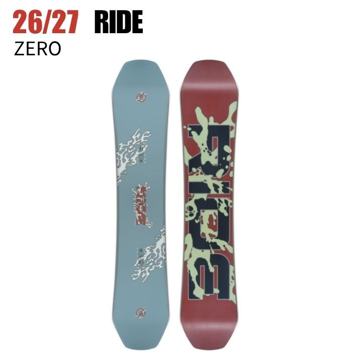 2027 RIDE ライド ZERO ゼロ 26-27 ボード板 スノーボード