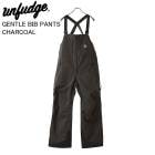 UNFUDGE ����ե��å� GENTLE BIB PANTS ������ȥ�ӥ֥ѥ�� CHARCOAL ���Ρ��ܡ��� ���Υ� ������ �ѥ�� 26-27��ǥ�
