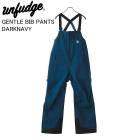 UNFUDGE ����ե��å� GENTLE BIB PANTS ������ȥ�ӥ֥ѥ�� DARK NAVY ���Ρ��ܡ��� ���Υ� ������ �ѥ�� 26-27��ǥ�