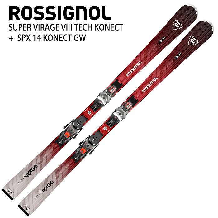 【クジャクさん専用】 ROSSIGNOL VIRAGE スキー板 早期予約10％ポイント還元！][特典付]ロシニョール スキー板 2027
