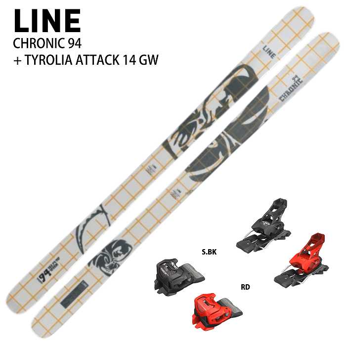 スキー板 tyrolia diagonal 早期予約10％ポイント還元！][特典付][スキー2点セット]ライン スキー