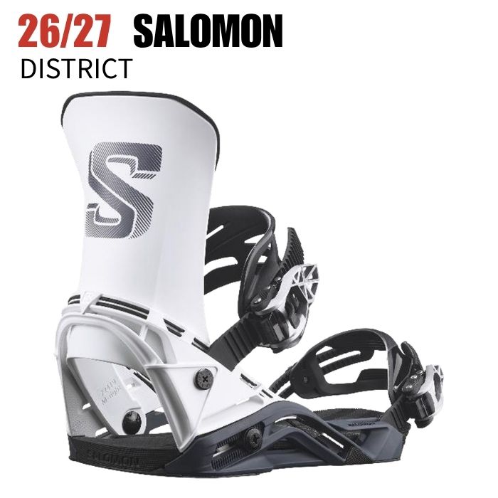 2027 SALOMON サロモン DISTRICT ディストリクト WHITE NAVY 26-27