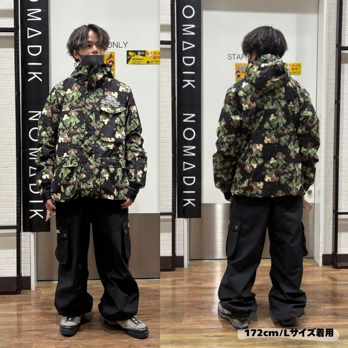 NOMADIK ノマディック 777 PANTS スリーセブンパンツ BLACK