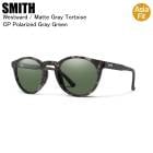 SMITH ���ߥ� Westward Asia Fit �������ȥ�� Matte Gray Tortoise ���󥰥饹 �и���� �����ޥݥå� SMITH���󥰥饹