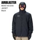 AIRBLASTER �����֥饹���� BEAST ACCESS JACKET �ӡ����ȥ������� ���㥱�å� BLACK ���Ρ��ܡ��� ������ 26-27