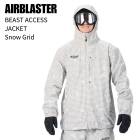 AIRBLASTER �����֥饹���� BEAST ACCESS JACKET �ӡ����ȥ������� ���㥱�å� SNOW GRID ���Ρ��ܡ��� ������ 26-27