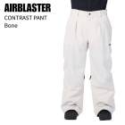 AIRBLASTER �����֥饹���� CONTRAST PANT ����ȥ饹�� ���㥱�å� BONE ���Ρ��ܡ��� ������ 26-27