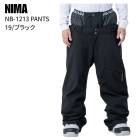 NIMA �ˡ��� NB-1213 ��˥��å��� �ѥ�� 19/�֥�å� ���Ρ��ܡ��� ���Υ� ������ 25-26